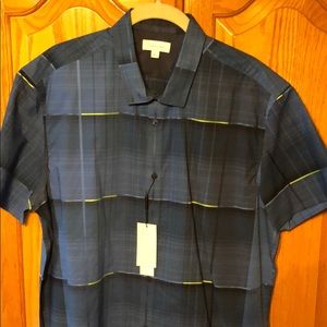 NWT! Calving Klein L button down